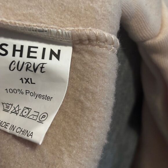 SHEIN Beige Statement Sweatshirt - Picture 4 of 4